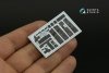 Quinta Studio QDS-48433 F-15I 3D-Printed & coloured Interior on decal paper (Academy) (Small version) 1/48